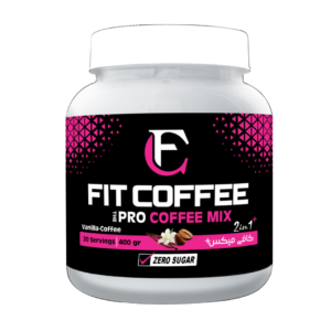 کافی میکس پروتئینه فیت کافی – بدون شکر 400 گرمی